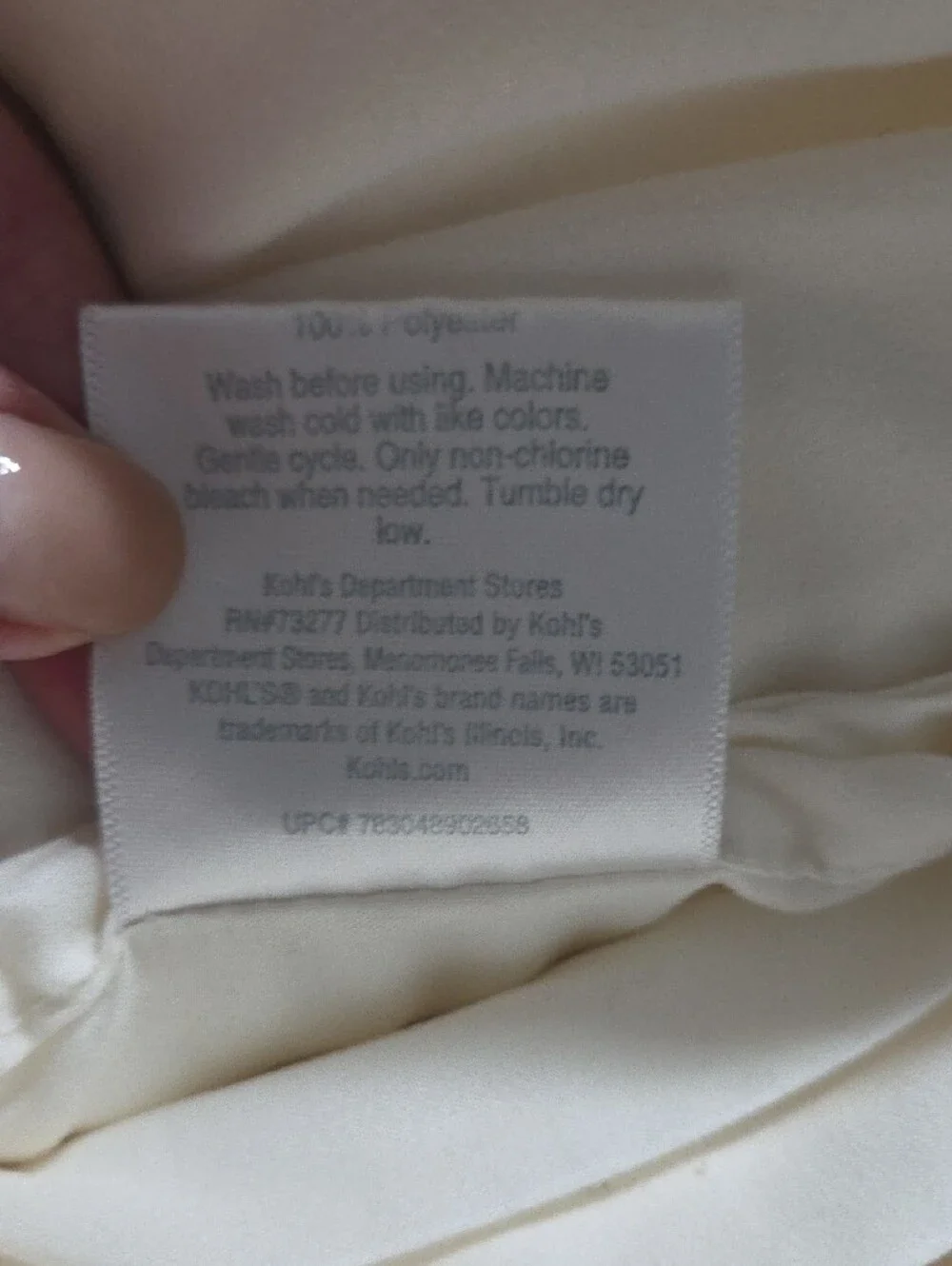 2 Sets If Twin Sheet Sets. Grey & Cream Color